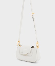 CHARLES & KEITH｜チャールズ＆キースのショルダーバッグ（ホワイト