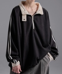 Loose/ルース | ハーフジップ フリースルーズトラックジャケット/スウェット(スウェット)