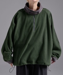 Loose/ルース（ルース）の「ハーフジップ フリーストラックジャケット/スウェット（スウェット）」