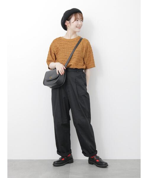 ehka sopo（エヘカソポ）の「ダブルTストラップシューズ（その他シューズ・レディース・ブラック/キナリ/ブラウン・S/M/L）」の15枚目の写真