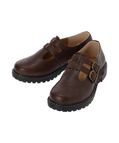 ehka sopo（エヘカソポ）の「ダブルTストラップシューズ（その他