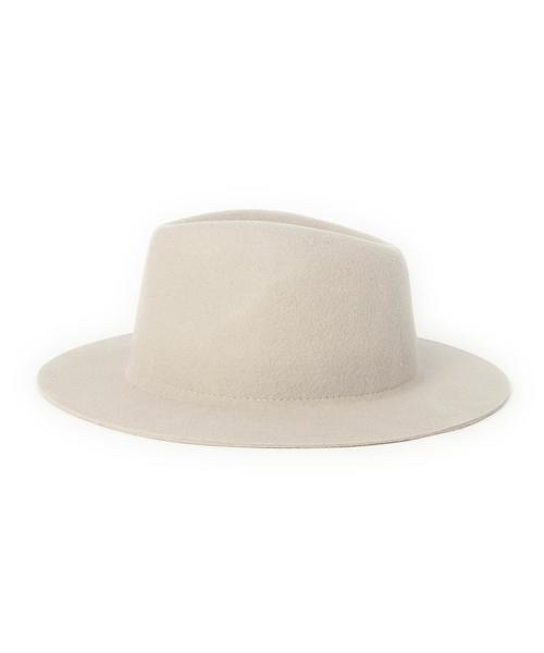 Another Edition（アナザーエディション）の「シンプルツバ広ハット/AE Simple ツバヒロHAT（ハット・レディース・ライトグレー/モカ/ライトブルー・フリー）」の4枚目の写真