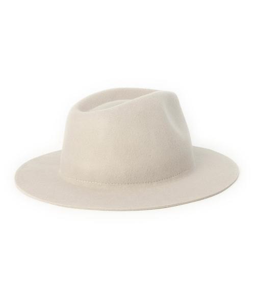 Another Edition（アナザーエディション）の「シンプルツバ広ハット/AE Simple ツバヒロHAT（ハット・レディース・ライトグレー/モカ/ライトブルー・フリー）」の5枚目の写真