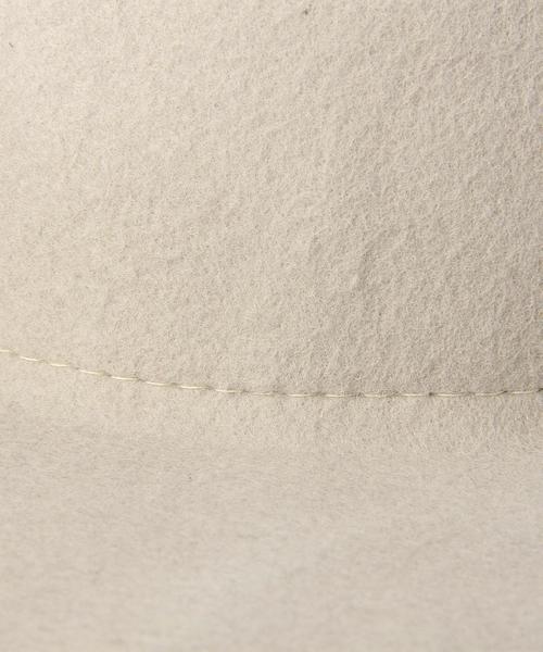 Another Edition（アナザーエディション）の「シンプルツバ広ハット/AE Simple ツバヒロHAT（ハット・レディース・ライトグレー/モカ/ライトブルー・フリー）」の6枚目の写真