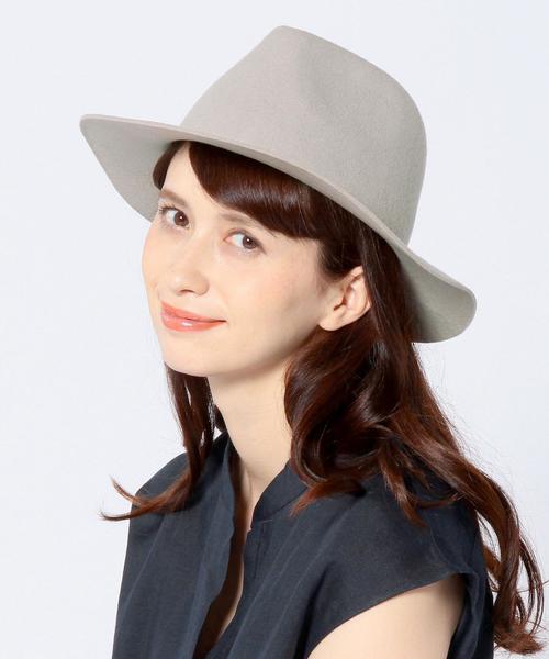 Another Edition（アナザーエディション）の「シンプルツバ広ハット/AE Simple ツバヒロHAT（ハット・レディース・ライトグレー/モカ/ライトブルー・フリー）」の8枚目の写真