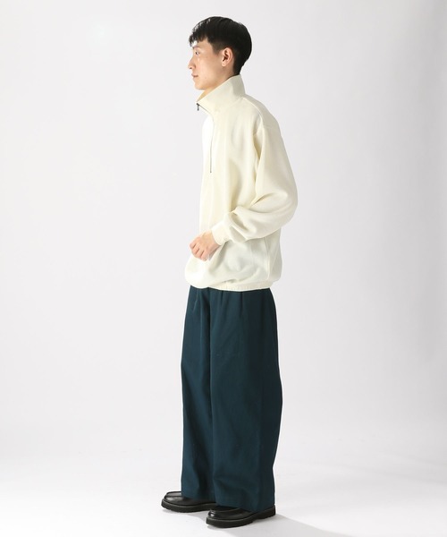 niko and（ニコアンド）の「ハーフジップ畔プルオーバー（ニット