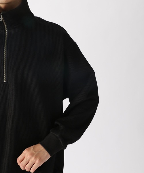 niko and...（ニコアンド）の「ハーフジップ畔プルオーバー（ニット/セーター・メンズ・アイボリー/ベージュ/ブラック・LARGE/MEDIUM）」の14枚目の写真