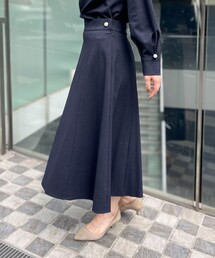 NOLLEY’S | ウォッシャブルウールライクフレアスカート(スカート)