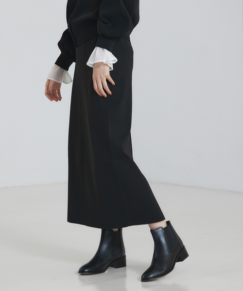 abahouse mavie（アバハウスマヴィ）の「ポリエステルロングナロースカート（スカート・レディース・ホワイト/ブラック/ダークオレンジ・フリー）」の15枚目の写真