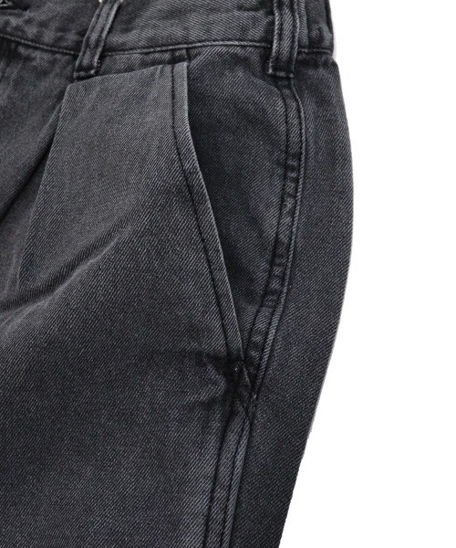 TIMELY WARNING（タイムリーワーニング）の「【Timely Warning】1タックルーズデニムパンツ（デニムパンツ・メンズ・ブラック系その他/ブルー/ブラック・XL/L/M）」の14枚目の写真