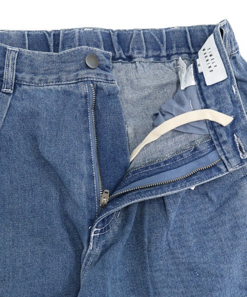 TIMELY WARNING（タイムリーワーニング）の「【Timely Warning】1タックルーズデニムパンツ（デニムパンツ・メンズ・ブラック系その他/ブルー/ブラック・XL/L/M）」の22枚目の写真