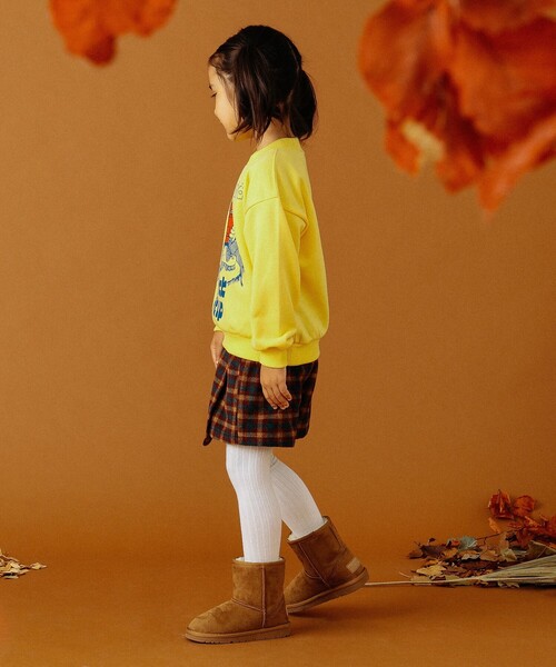 B:MING by BEAMS(ビーミングバイビームス)の「B:MING by BEAMS / チェック柄 ラップ キュロット パンツ(100~140cm)(その他パンツ・キッズ・ベージュ/ワインレッド・120/140/110/130/100)」の17枚目の写真