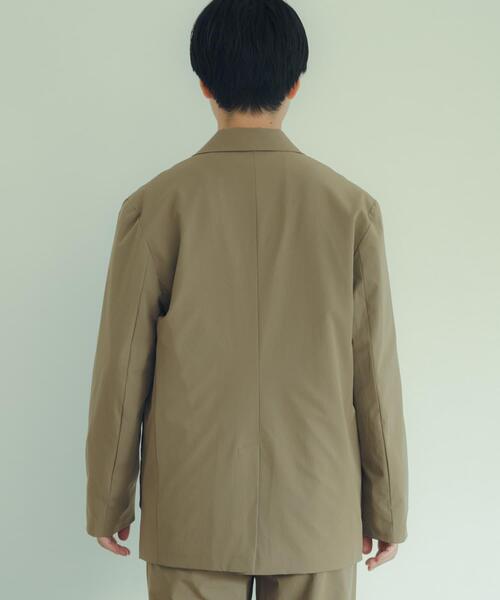 ITEMS URBANRESEARCH（アイテムズ アーバンリサーチ）の「ストレッチナイロン テーラードジャケット（その他アウター・メンズ・カーキ/ネイビー/ブラック・LARGE/MEDIUM）」の5枚目の写真