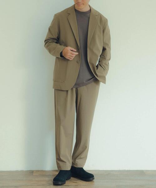 ITEMS URBANRESEARCH（アイテムズ アーバンリサーチ）の「ストレッチナイロン テーラードジャケット（その他アウター・メンズ・カーキ/ネイビー/ブラック・LARGE/MEDIUM）」の14枚目の写真