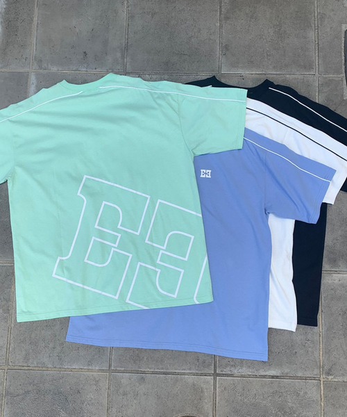 ENVYM(アンビー)の「BIG EロゴTee(Tシャツ/カットソー・レディース・ブラック/ブルー/ホワイト/グリーン・FREE)」の18枚目の写真