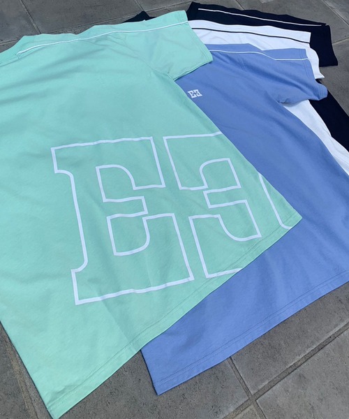ENVYM(アンビー)の「BIG EロゴTee(Tシャツ/カットソー・レディース・ブラック/ブルー/ホワイト/グリーン・FREE)」の19枚目の写真