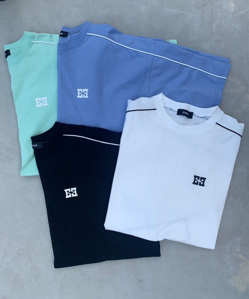 ENVYM(アンビー)の「BIG EロゴTee(Tシャツ/カットソー・レディース・ブラック/ブルー/ホワイト/グリーン・FREE)」の20枚目の写真