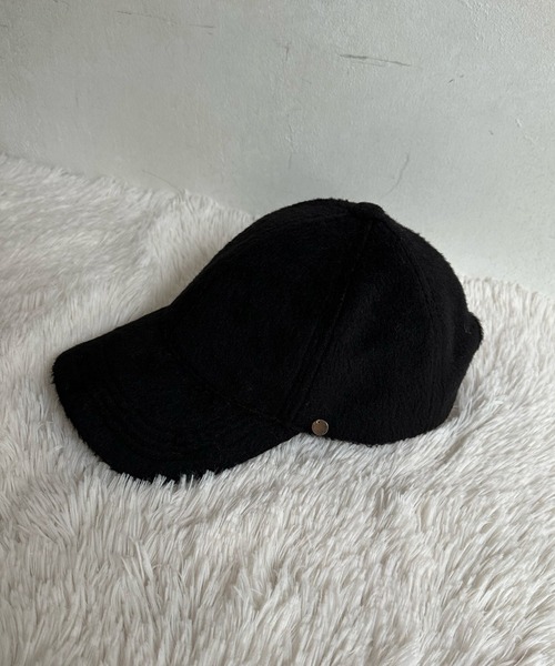DouDou（ドゥドゥ）の「シャギーキャップ（キャップ・レディース・グレー/アイボリー/ブラック・FREE）」の12枚目の写真