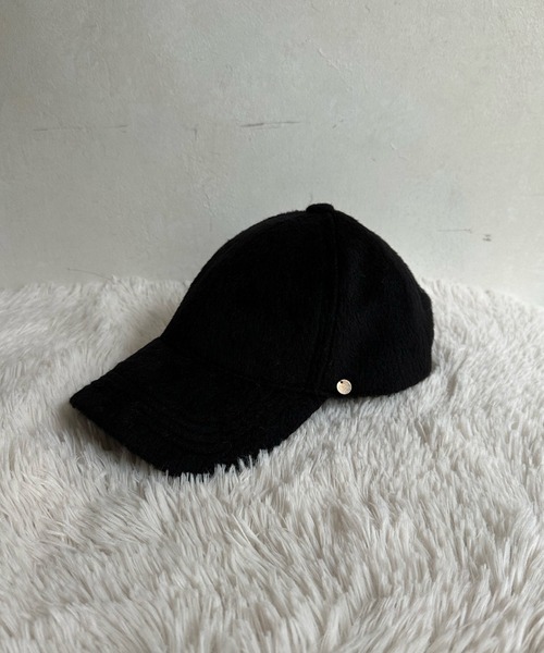 DouDou（ドゥドゥ）の「シャギーキャップ（キャップ・レディース・グレー/アイボリー/ブラック・FREE）」の13枚目の写真