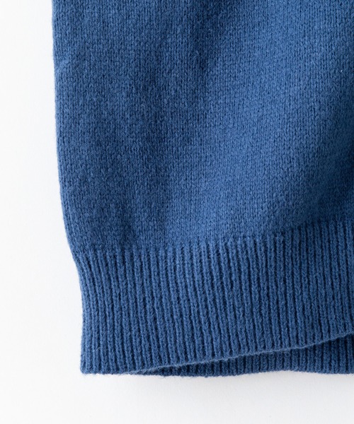 Red Cap Girl(レッドキャプガール)の「【UNIIT/ユニット】【RED CAP GIRL/レッドキャップガール】UNIIT × RED CAP GIRL バックイラスト ジャガードニット Vネック カーディガン ビッグシルエット(カーディガン/ボレロ・メンズ・ブルー/ブラック/アイボリー・MEDIUM/LARGE)」の10枚目の写真