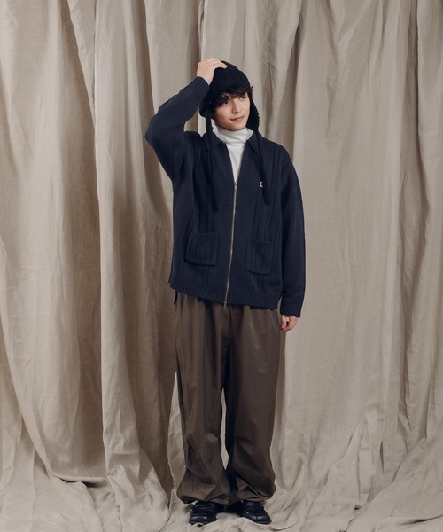 MUHET（ミュエータ）の「タートルネックポケットロンT（Tシャツ/カットソー・レディース・レッド/ブラック/オフホワイト・MEDIUM/X-LARGE）」の19枚目の写真