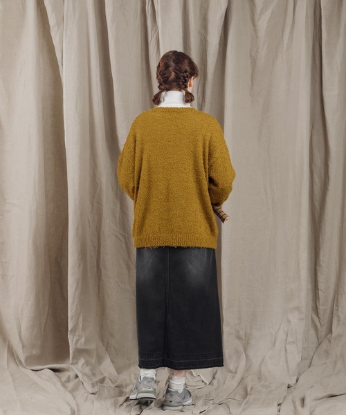 MUHET（ミュエータ）の「タートルネックポケットロンT（Tシャツ/カットソー・レディース・レッド/ブラック/オフホワイト・MEDIUM/X-LARGE）」の16枚目の写真