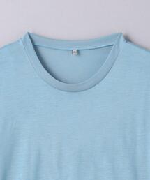 sサイズ　baserange ロングスリーブTシャツ　くすみブルー ロングスリーブTシャツ in Assortment | バンブー・リヨセル