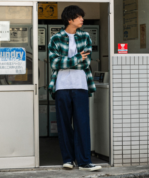 SENSE OF PLACE by URBAN RESEARCH（センスオブプレイスバイアーバンリサーチ）の「オンブレチェックルーズシャツ（シャツ/ブラウス・メンズ・その他1/その他2/その他3・MEDIUM/LARGE）」の13枚目の写真