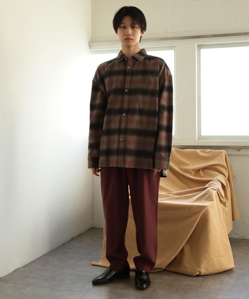 SENSE OF PLACE by URBAN RESEARCH（センスオブプレイスバイアーバンリサーチ）の「オンブレチェックルーズシャツ（シャツ/ブラウス・メンズ・その他1/その他2/その他3・MEDIUM/LARGE）」の7枚目の写真