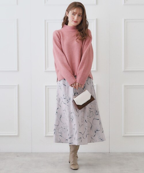 couture brooch（クチュールブローチ）の「◆配色ミニショルダーバッグ（ショルダーバッグ・レディース・キャメル/アイボリー/サックスブルー・00）」の14枚目の写真