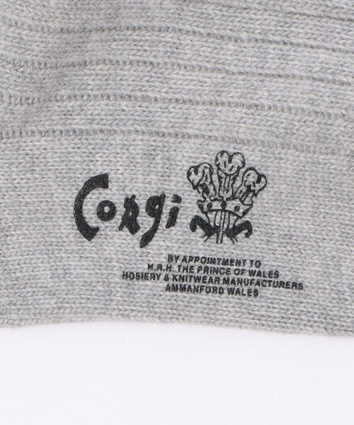 CORGI(コーギ)の「corgi Wool socks(ソックス/靴下・レディース・ホワイト/ネイビー/レッド/カーキ/グレー系その他/ライトベージュ・FREE)」の9枚目の写真