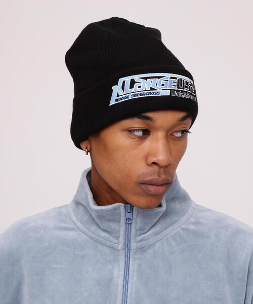 AVIREX（アヴィレックス）の「《AVIREX × XLARGE》KNITCAP BLACK