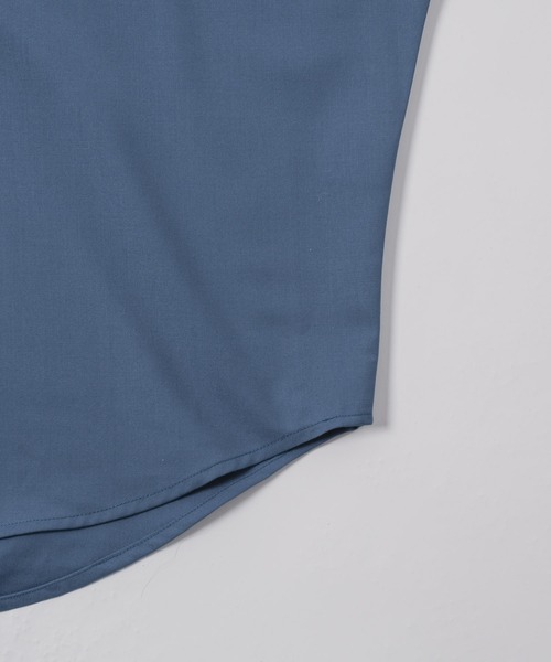 DOOPZ(ドープス)の「Dolman Shirt Hoodie - ドルマンシャツフーディー(パーカー・メンズ・ベージュ/ブルー・MEDIUM/SMALL/LARGE)」の17枚目の写真