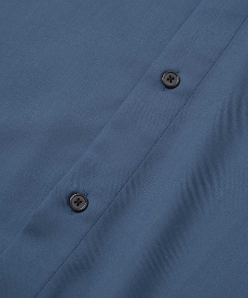 DOOPZ(ドープス)の「Dolman Shirt Hoodie - ドルマンシャツフーディー(パーカー・メンズ・ベージュ/ブルー・MEDIUM/SMALL/LARGE)」の8枚目の写真