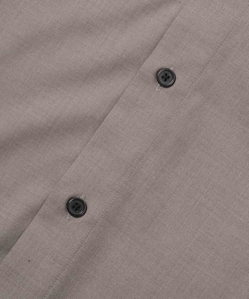 DOOPZ(ドープス)の「Dolman Shirt Hoodie - ドルマンシャツフーディー(パーカー・メンズ・ベージュ/ブルー・MEDIUM/SMALL/LARGE)」の11枚目の写真