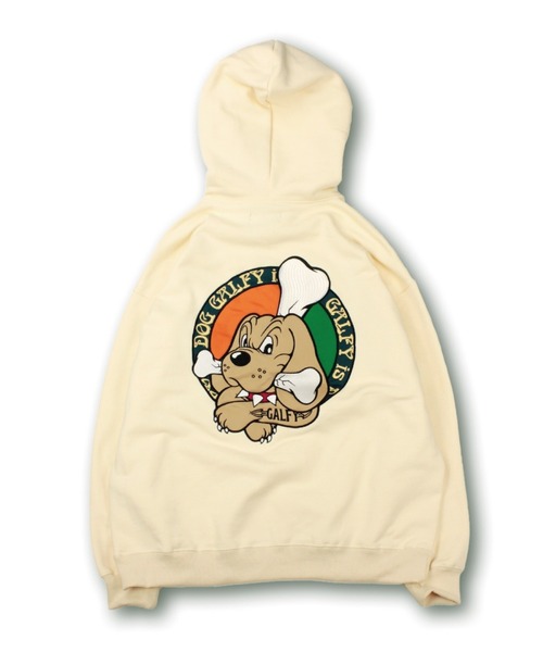 GALFY（ガルフィー）の「GALFY-is DOGパーカー（パーカー・メンズ・ホワイト/ブラック・L/XL）」の19枚目の写真