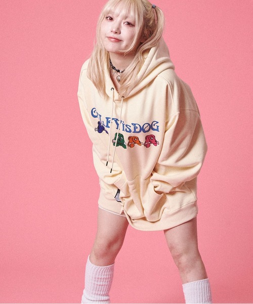 GALFY（ガルフィー）の「GALFY-is DOGパーカー（パーカー・メンズ・ホワイト/ブラック・L/XL）」の11枚目の写真