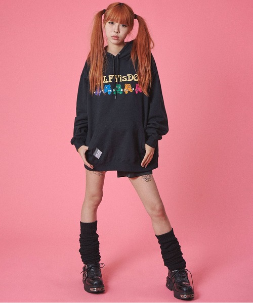 GALFY（ガルフィー）の「GALFY-is DOGパーカー（パーカー・メンズ・ホワイト/ブラック・L/XL）」の16枚目の写真
