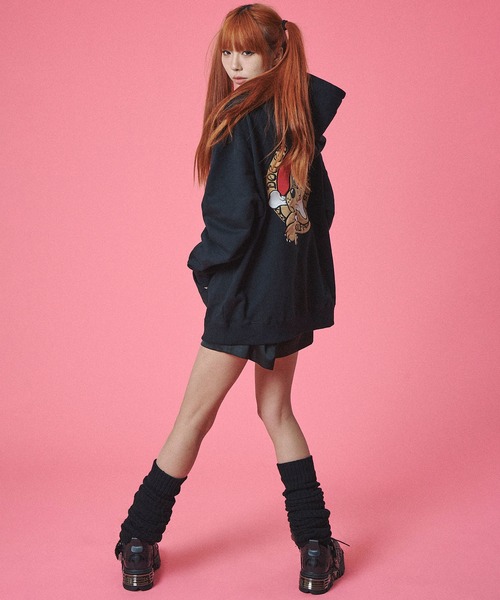 GALFY（ガルフィー）の「GALFY-is DOGパーカー（パーカー・メンズ・ホワイト/ブラック・L/XL）」の17枚目の写真