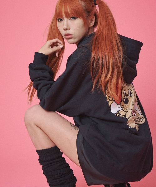 GALFY（ガルフィー）の「GALFY-is DOGパーカー（パーカー・メンズ・ホワイト/ブラック・L/XL）」の15枚目の写真