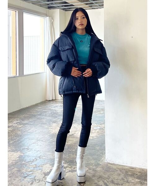 EMODA（エモダ）の「【ELDER】FIX H/W DENIM（デニムパンツ・レディース・ブラック/インディゴブルー・SMALL/X-SMALL/MEDIUM）」の8枚目の写真