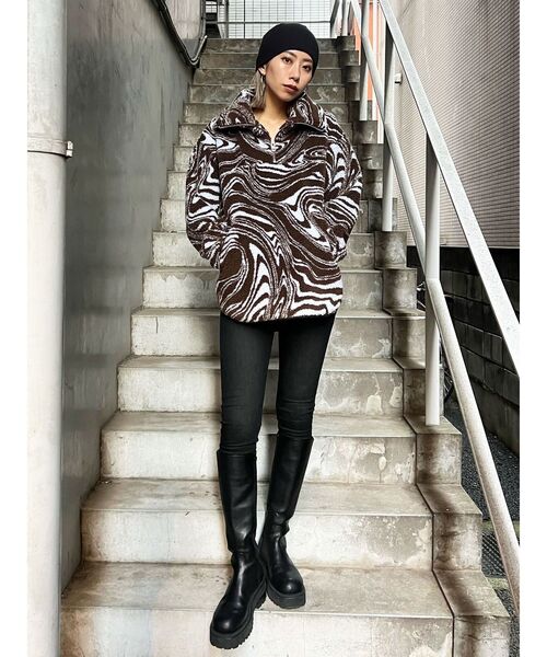 EMODA（エモダ）の「【ELDER】FIX H/W DENIM（デニムパンツ・レディース・ブラック/インディゴブルー・SMALL/X-SMALL/MEDIUM）」の9枚目の写真