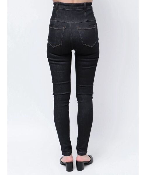 EMODA（エモダ）の「【ELDER】FIX H/W DENIM（デニムパンツ・レディース・ブラック/インディゴブルー・SMALL/X-SMALL/MEDIUM）」の17枚目の写真