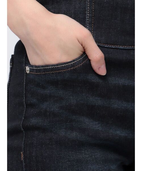 EMODA（エモダ）の「【ELDER】FIX H/W DENIM（デニムパンツ・レディース・ブラック/インディゴブルー・SMALL/X-SMALL/MEDIUM）」の19枚目の写真