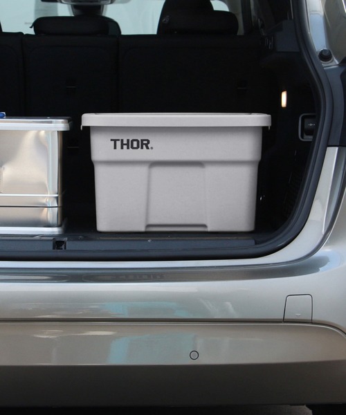 HIGHTIDE（ハイタイド）の「THOR LARGE TOTES DC ソー ラージトート ディーシー 22L 収納ボックス 蓋付き コンテナー（収納グッズ・メンズ・オレンジ/ベージュ/ライトグレー/ブラック/オリーブ・FREE）」の11枚目の写真