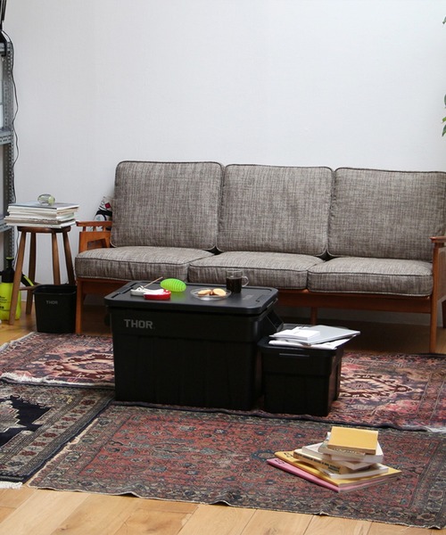 HIGHTIDE（ハイタイド）の「THOR LARGE TOTES DC ソー ラージトート ディーシー 22L 収納ボックス 蓋付き コンテナー（収納グッズ・メンズ・オレンジ/ベージュ/ライトグレー/ブラック/オリーブ・FREE）」の18枚目の写真