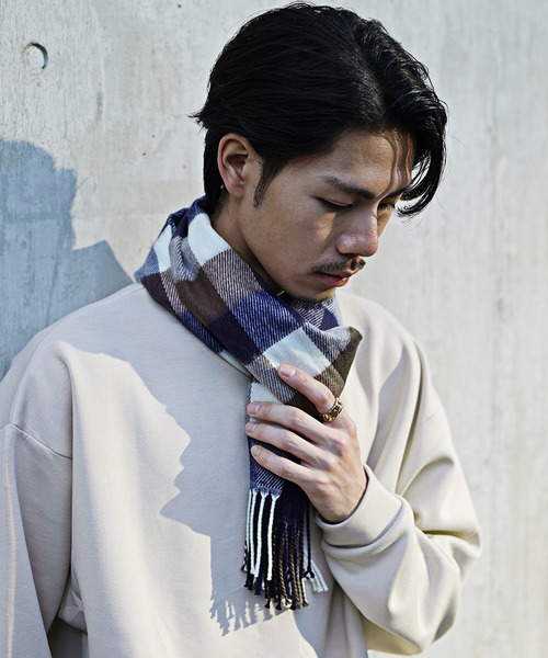 Healthknit】日本製プロダクトマフラー メンズ（マフラー