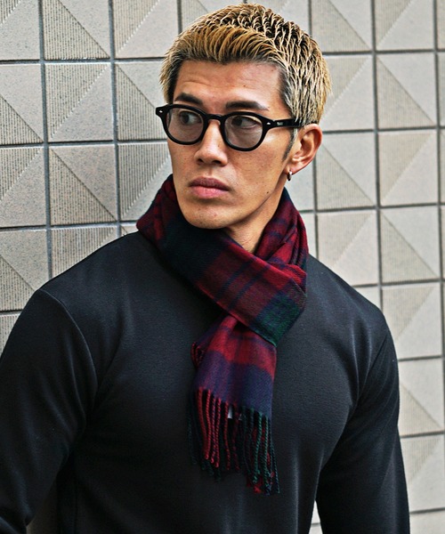 JOKER(ジョーカー)の「【Healthknit】日本製プロダクトマフラー メンズ(マフラー・メンズ・グレー/ブラウン系4/グレー系1/グリーン系2/ワイン/ホワイト系1/ホワイト/オレンジ系6/ネイビー系6/ベージュ/ピンク/ブラック系6/ブラック系3/オレンジ/ブルー系1/ホワイト系3/ブラック/ブラック系5/グレー系4/レッド系2/ブラック系1・FREE)」の19枚目の写真