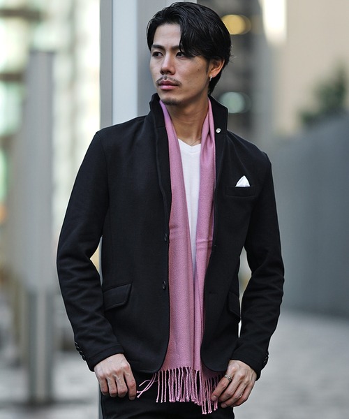 JOKER(ジョーカー)の「【Healthknit】日本製プロダクトマフラー メンズ(マフラー・メンズ・グレー/ブラウン系4/グレー系1/グリーン系2/ワイン/ホワイト系1/ホワイト/オレンジ系6/ネイビー系6/ベージュ/ピンク/ブラック系6/ブラック系3/オレンジ/ブルー系1/ホワイト系3/ブラック/ブラック系5/グレー系4/レッド系2/ブラック系1・FREE)」の17枚目の写真