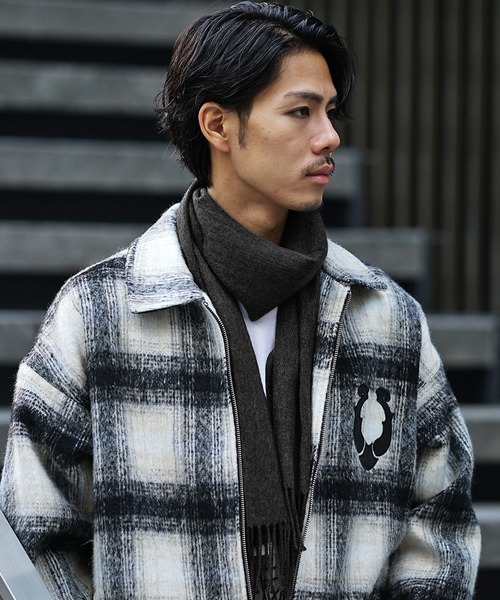 セール】【Healthknit】日本製プロダクトマフラー メンズ（マフラー